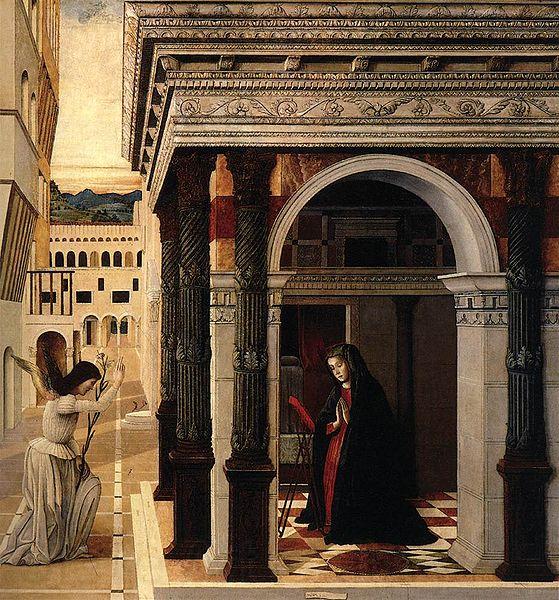 Gentile Bellini The Annunciation